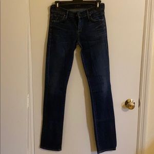 citizens of humanity dark wash jeans